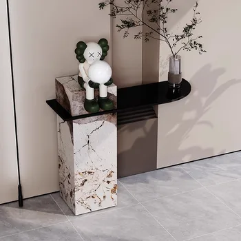 Consolle dal design moderno Ingresso Consolle da corridoio nordico in stile semplice Consolle di lusso Meuble Mobili da soggiorno
