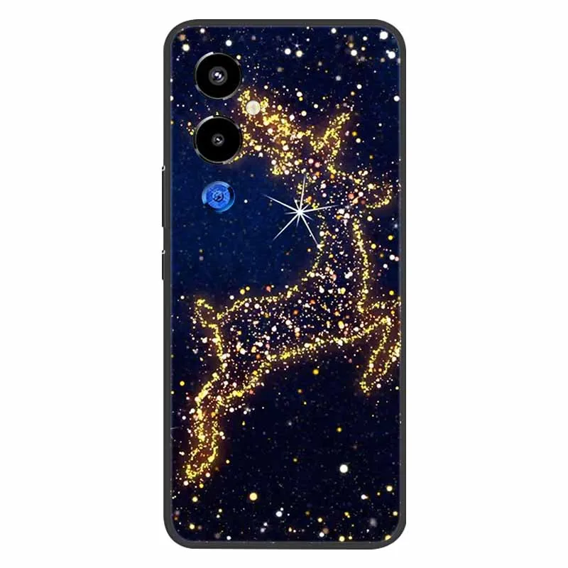 Christmas Silicone Soft TPU Phone Case - Festive Holiday Gift Cover
