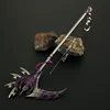 Douluo Game Surrounding Weapons 21cm Soul Master vs. Rocha God Bibi East Magic Sickle Zinc Alloy Weapon Model Gift Toys 5