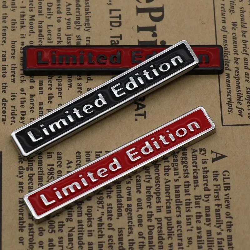 Limited Edition 3D Metal Emblem Badge Sticker