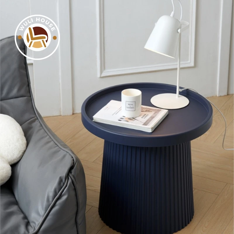 

Wuli House Nordic Light Luxury Round Tea Table Modern Simple And Creative Household Small Unit Living Room Balcony New Hot 2024