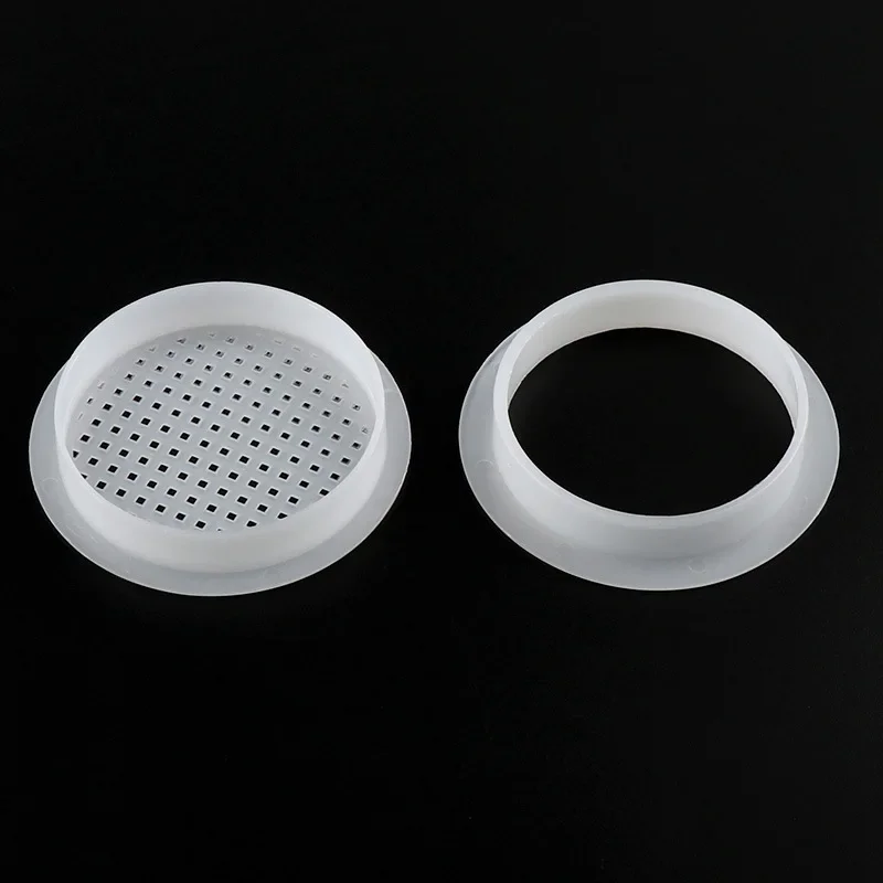 Furniture plastic air vent cover Kitchen cabinet Shoe cabinet Air mesh moisture proof vent Double white closet air 10pcs air vent grille