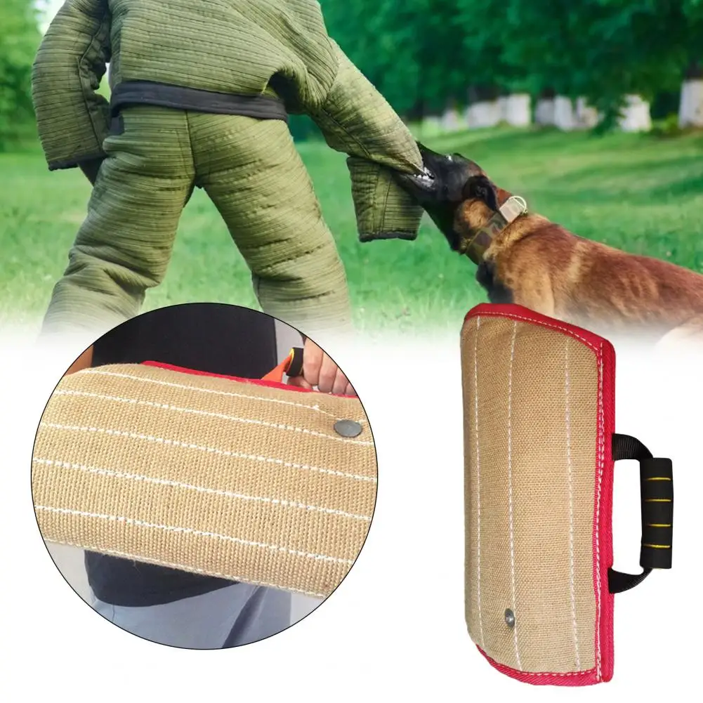 Useful Dog Tug Pet Training Pillow Long Lifespan Puppy Biting Sleeve Pet Dog Training Sleeve for Household