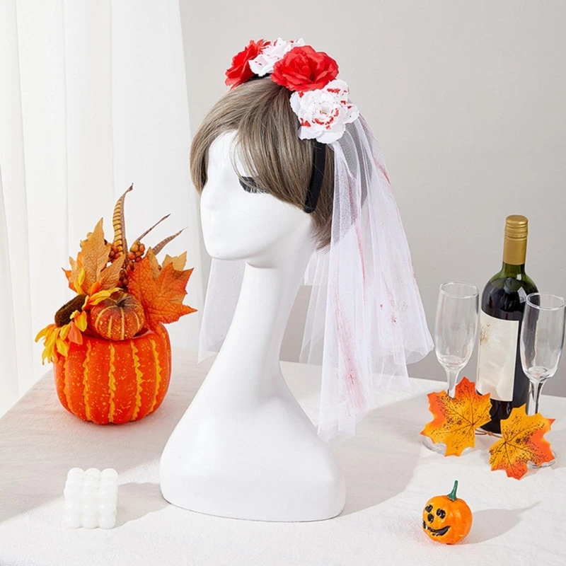 Halloween Theme Decorative Headband Comfortable Hairwear Stylish Party Accessory