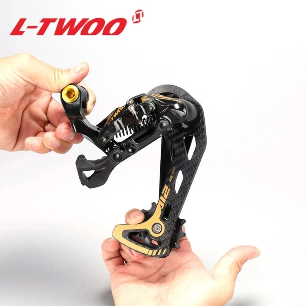 LTWOO MTB 12 Speed golden Groupset 1X12 Shifter Carbon cage Rear Derailleur ZTTO 12S11- 52T gold K7 Cassette 12V Chain Current