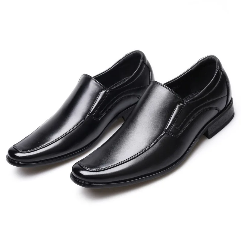 Classic Business Men's Dress Shoes Fashion Elegant Formal Wedding Shoes Men Slip on Office Oxford for Men Mens Dress