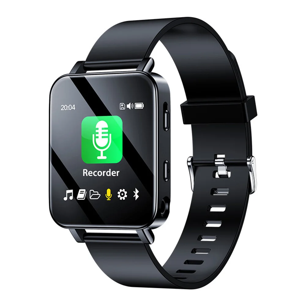 thumbnail image 1 of Mini grabadora de voz Digital profesional, reloj de pulsera de grabación, de Audio con pantalla OLED dictáfono, reproductor MP3 para negocios, 16G, 32G, 1 of 5