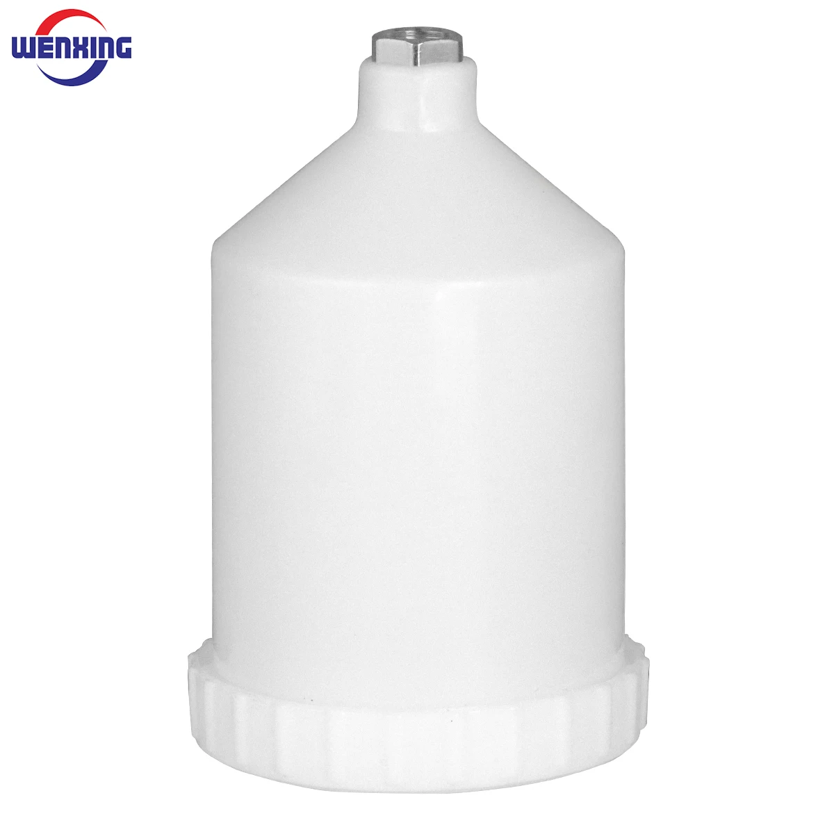 WENXING 600ml Plastic Spray Paint Pot Sprayer Cup Air Gravity Feed Fastmover Thread Connector for Spray Gun Tools 125 250 600ml plastic spray paint cup sprayer cup air gravity feed paint spray pot thread connector for spray gun parts