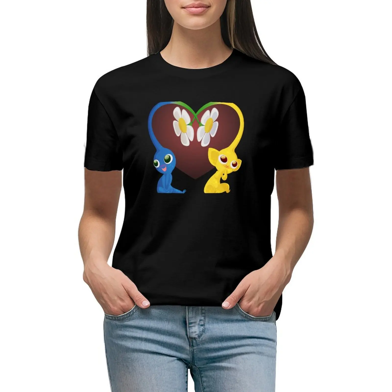 

Pikme T-shirt plus size tops tees oversized workout shirts for Women loose fit