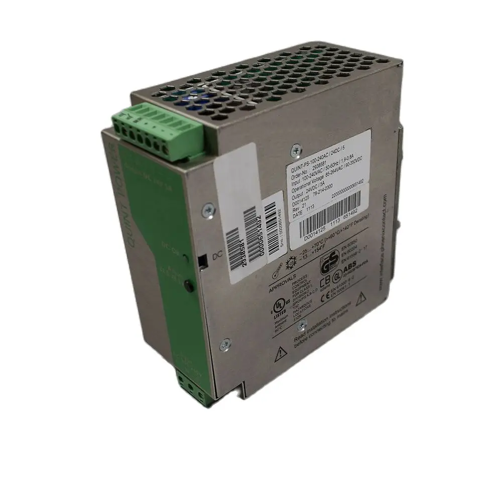 High Quality 2938581 QUINT-PS-100-240AC/24DC/5 QUINT POWER 24VDC/5A For Phoenix Switching Power Supply Fast Ship 8 High Quality 2938581 QUINT-PS-100-240AC/24DC/5 QUINT POWER 24VDC/5A For Phoenix Switching Power Supply Fast Ship - Image 6