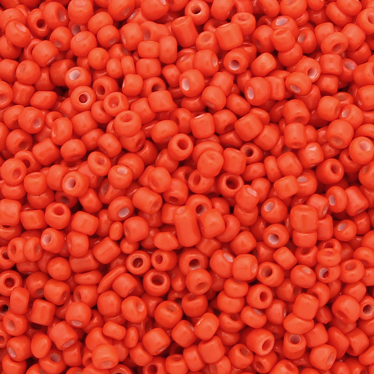 Premium Solid Color Glass Rice Beads for Jewelry Making & DIY Accessories