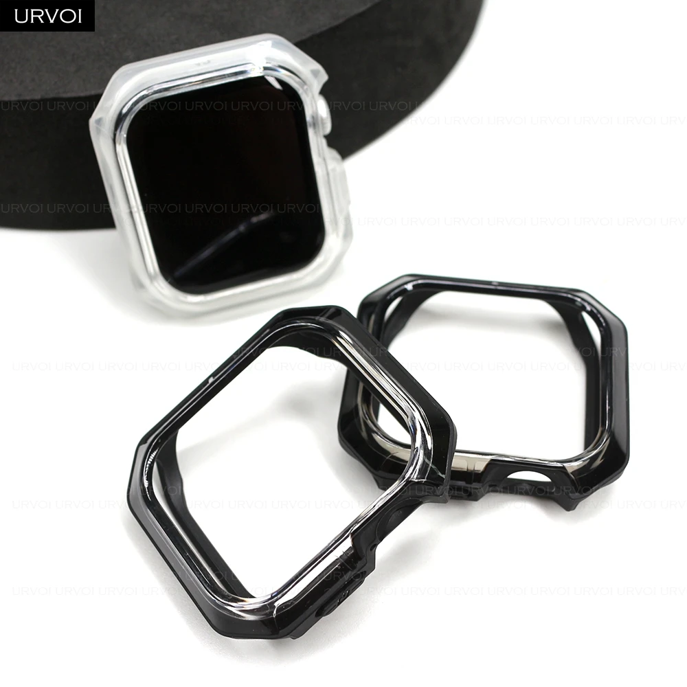 Ultra-Durable Soft TPU Shock-Resistant Smartwatch Cover with Tough Armor Protection