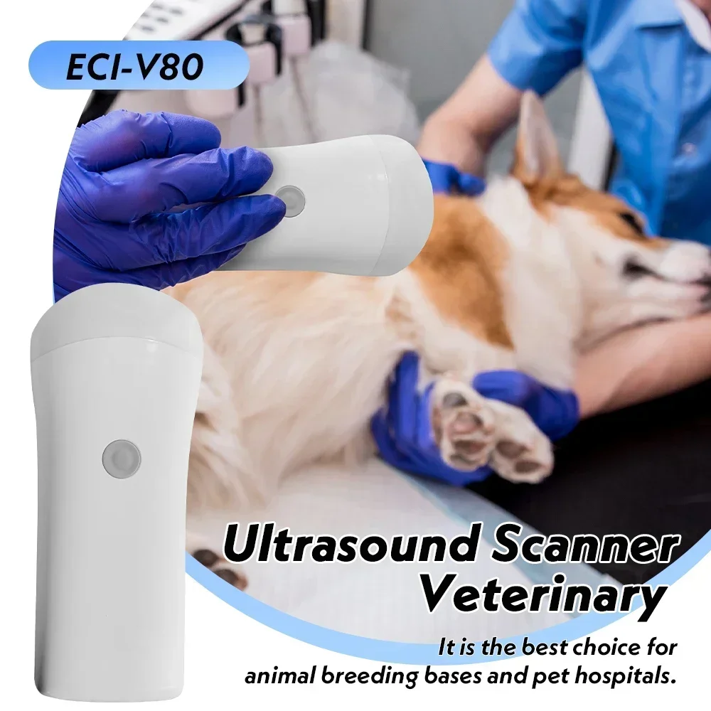 Wireless Veterinary Ultrasound Scanner Handheld Ultrasound Machine Wireless Colo