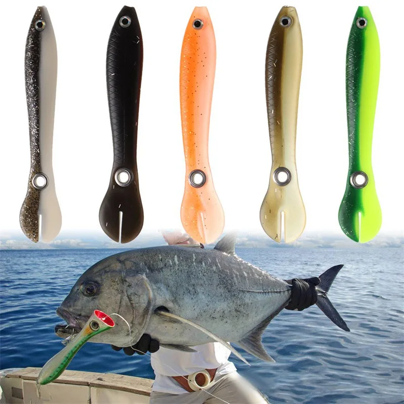 5PCS/10PCS Soft Bionic Fishing Lure Bionic Loach 10cm sea fishing accessories Silicone Bait goods float  tools bait boat 100mm fishing lures articulated bionic bait