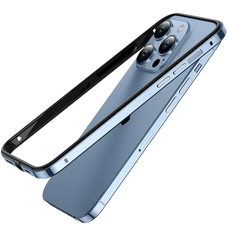 Sleek Aluminum Metal Bumper Case - Premium Phone Protection Accessory