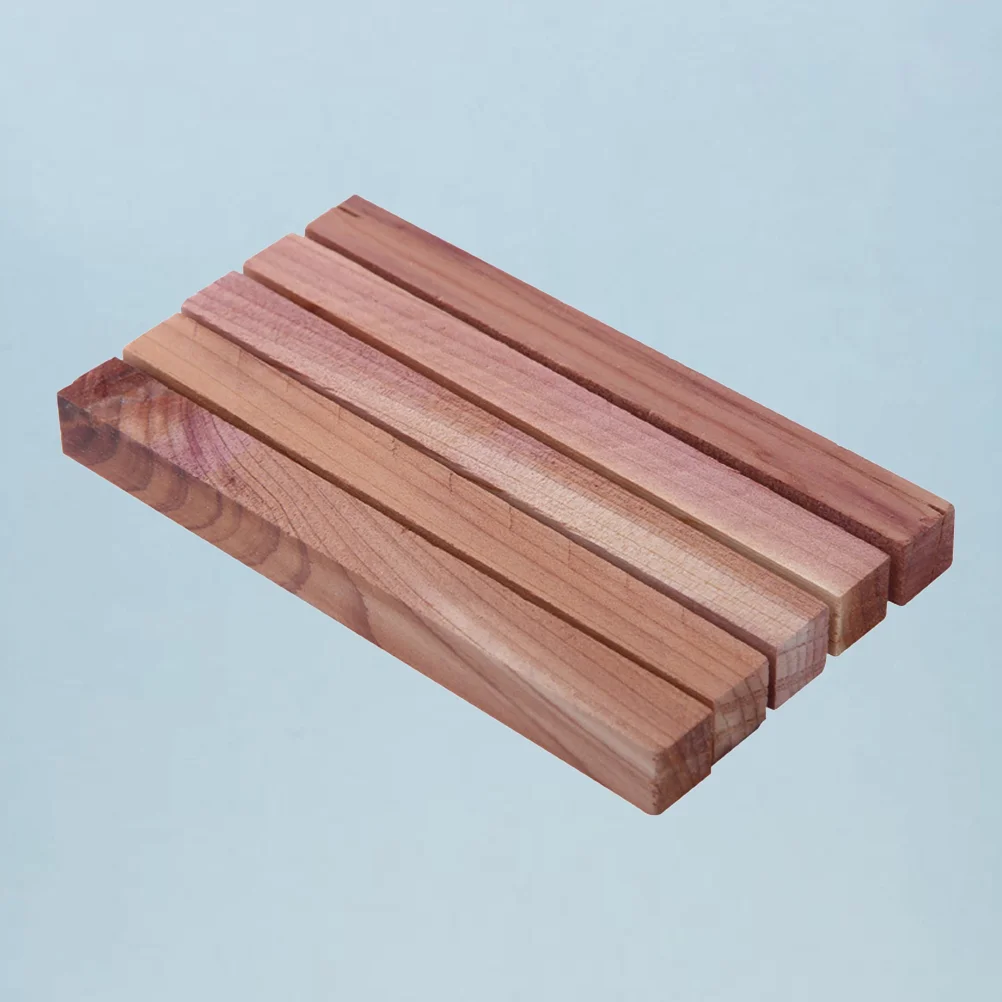 10 Pcs Cedar Blocks for Clothes Storage Bug Cedar Fresh Blocks Cedar Blocks for Closets Cedar