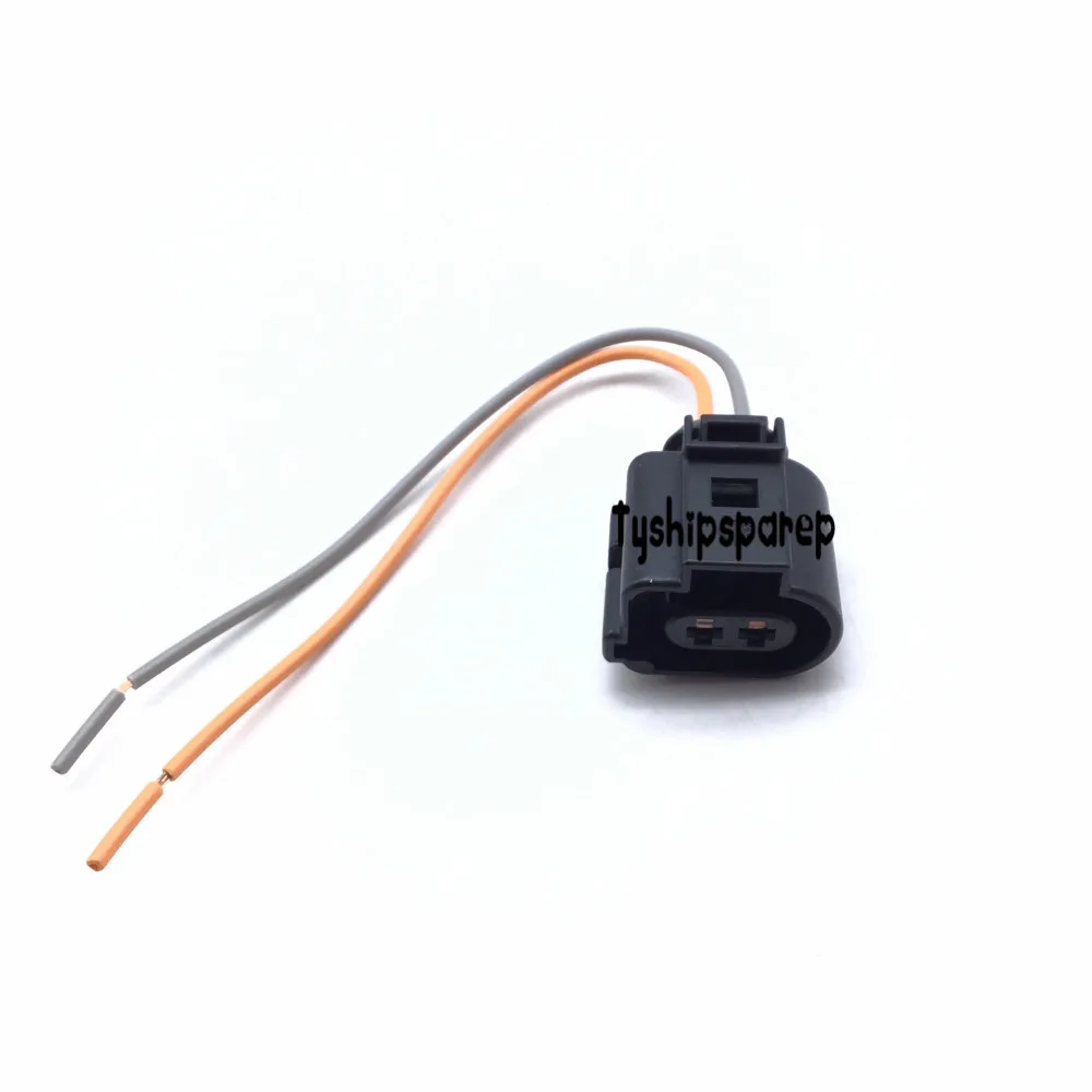 67128377428 191955681 357955681Connector Pigtail wiring Harness headlight washer pump 2-way for Audi VW Seat Skoda Porsche BMW