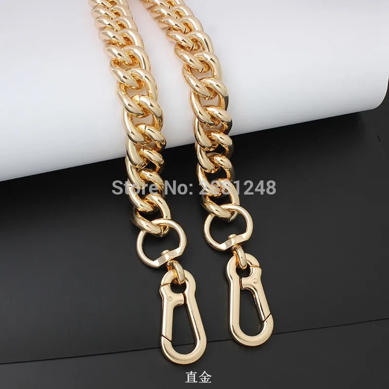 22mm Thick Aluminum Chain Light Weight Bold Oversized Design Coin Purse Buy Thick Chain Strap Underarm Bag Accessories