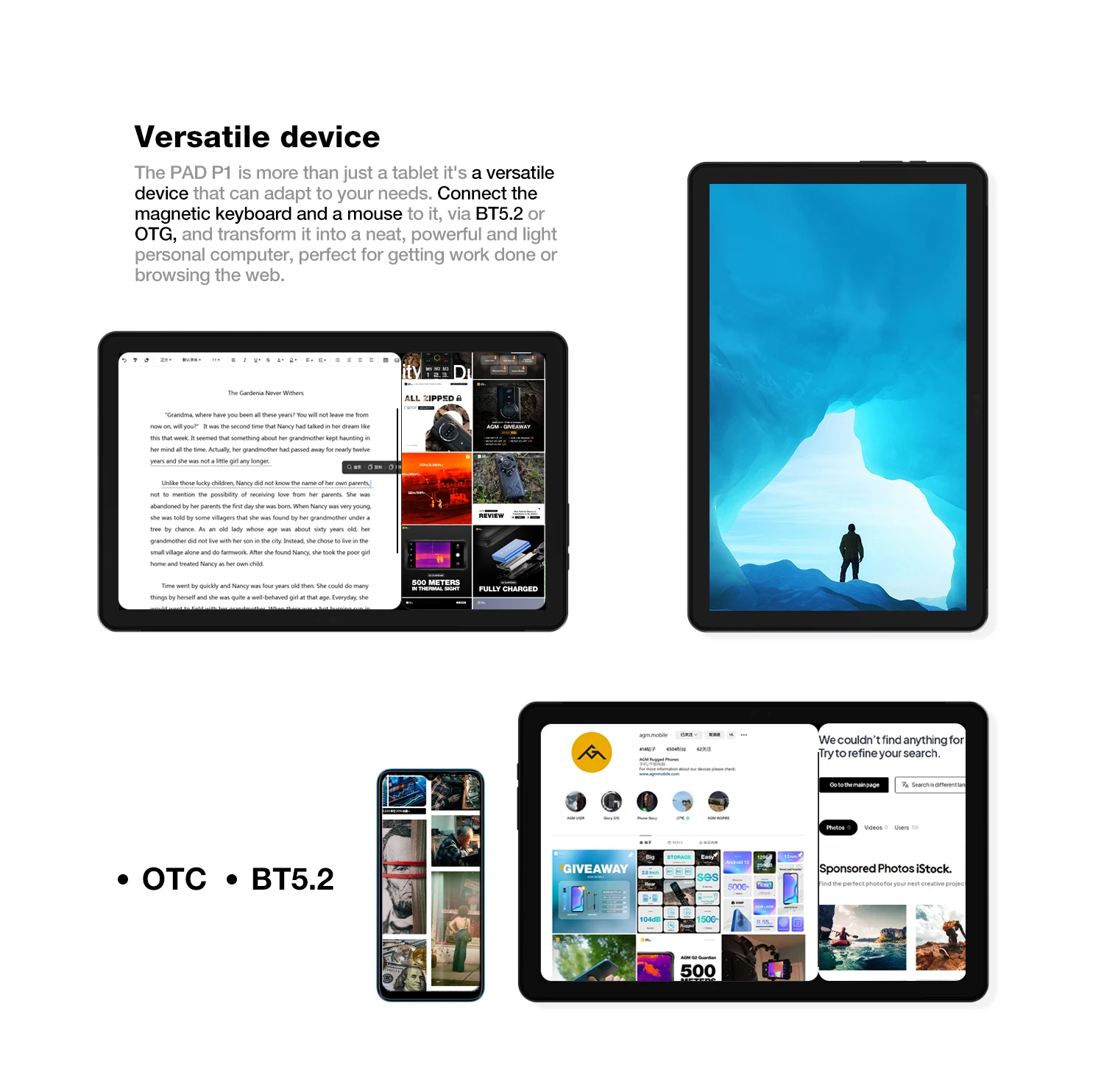 AGM Pad P1 8/256Gb