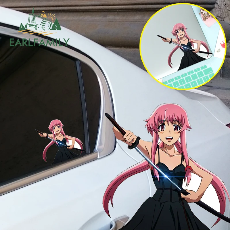 SRBB0043 future diary mirai nikki elfen lied lucy yuno gasai anime Car  stickers