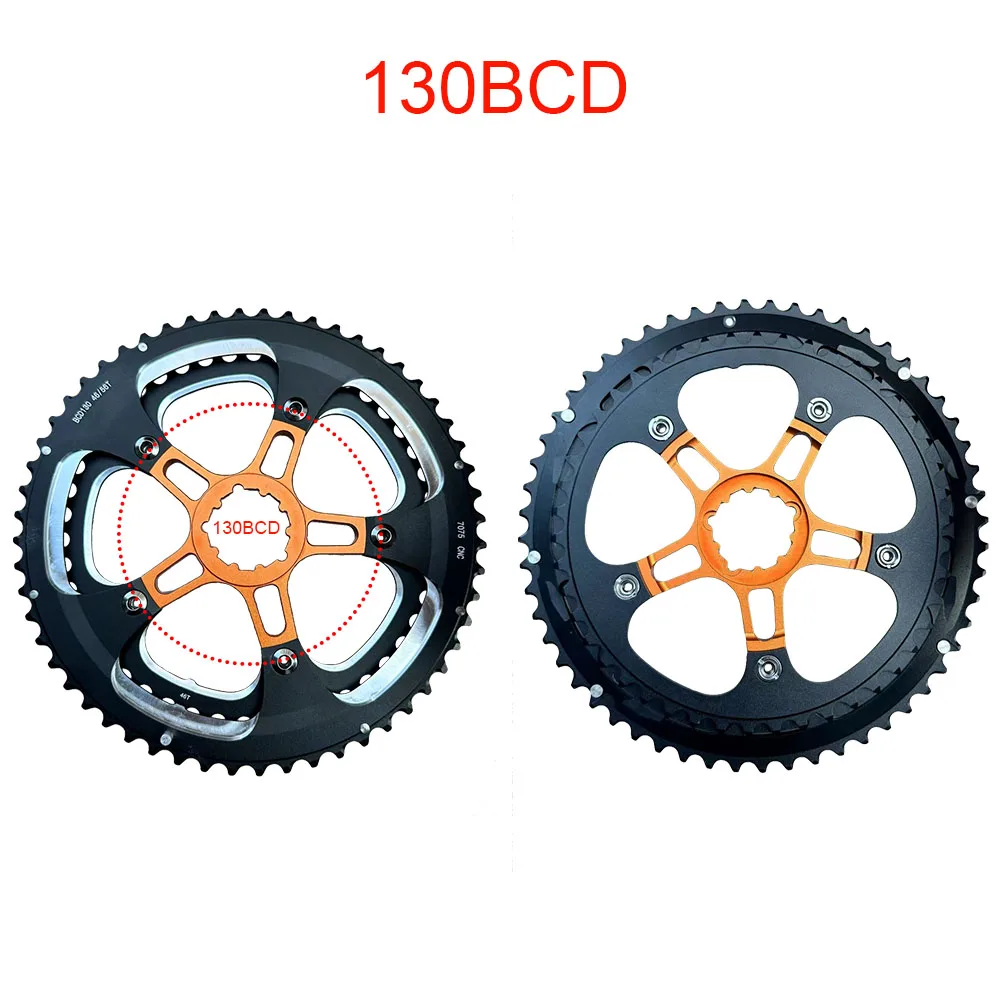 Direct Mount Kettenblatt Konverter Spider 104 110 130 BCD 4 5 Bolzen Kurbel Arm Kettenblatt Adapter MTB Rennrad Klappfahrrad Teile – Detail 21
