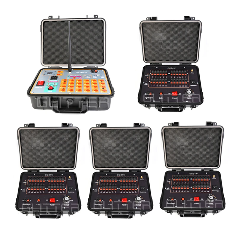 

DB240W Manual Control 24 cue to 240 cue professional pyrotechnics fireworks firing system