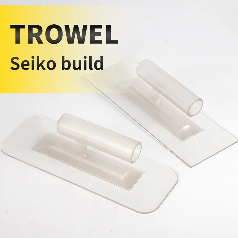 Transparent Plastic Plastering Trowel drywall spatula bricklaying trowel Plastering Wall Tools Construction Tools