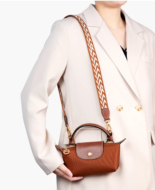 WUTA Bag Transformation for Longchamp mini Straps Punch-free Long Real –  WUTA LEATHER