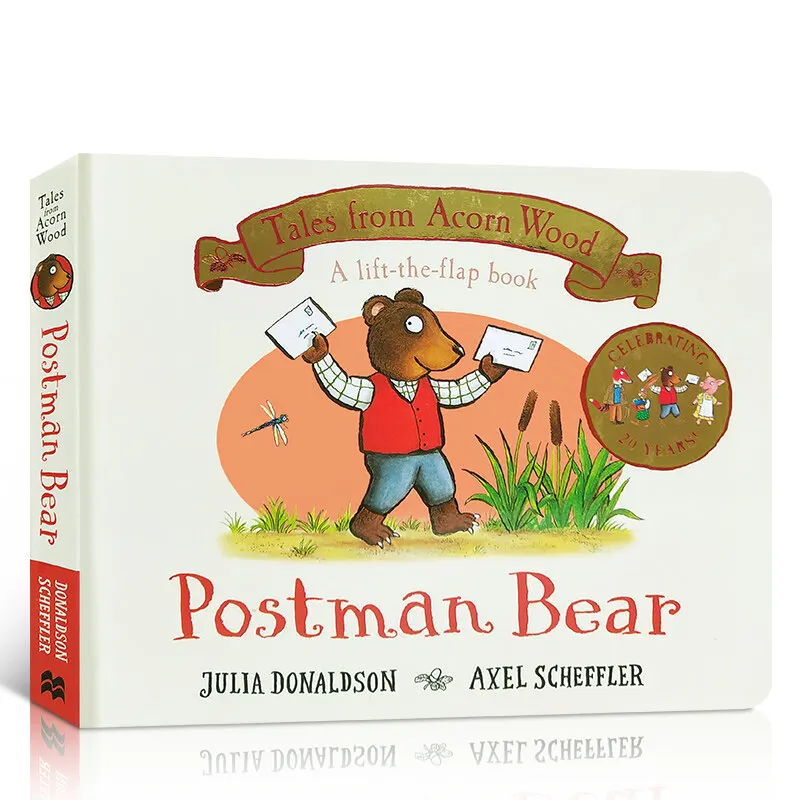 

Milu Original English Picture Book Tales From Acorn Wood : Postman Bear Children's Board