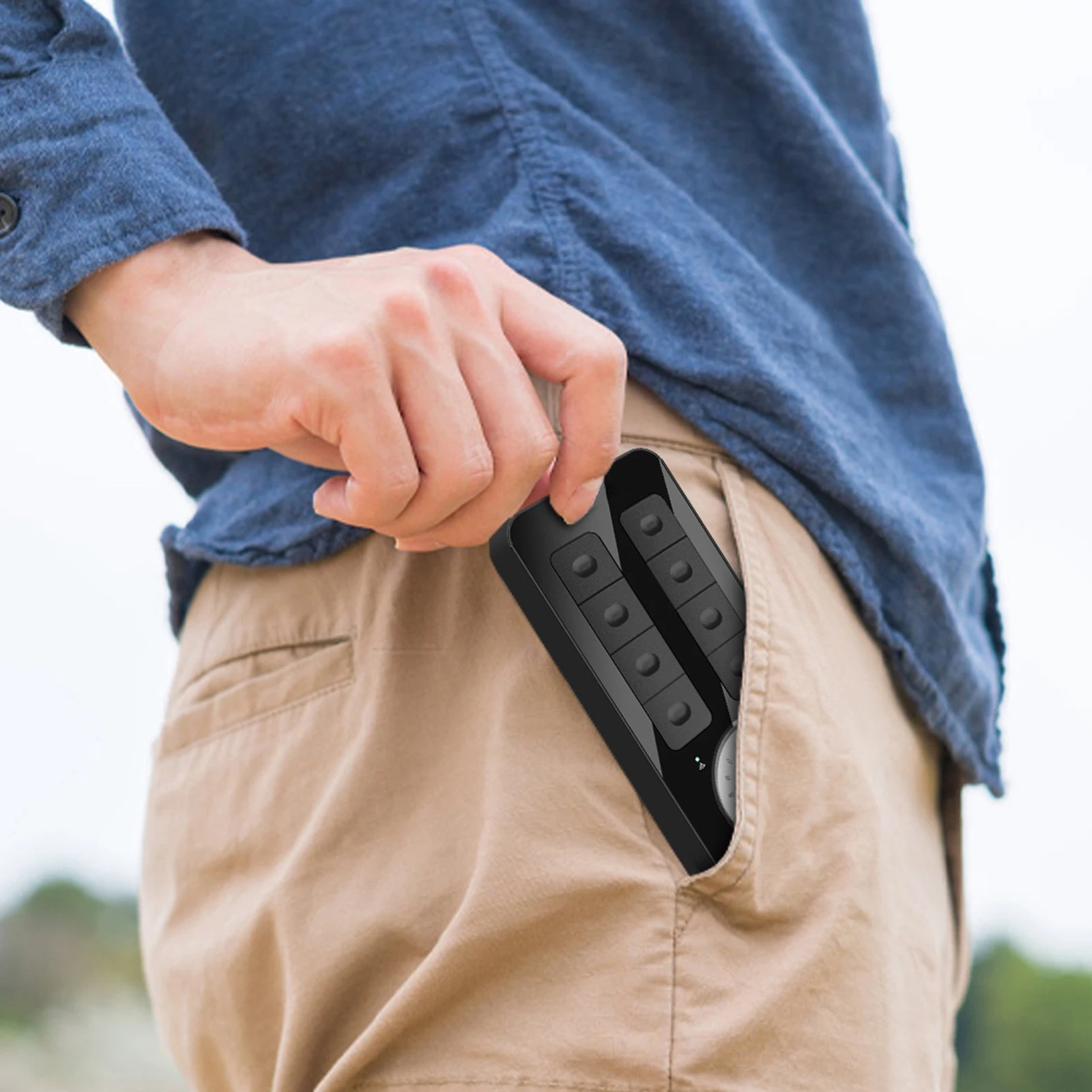 BOSTO Samrtkey for Graphics Tablet Digital Pad 8 Quick Keys and Multifunctional Dial Support 2.4G/ USB-C for Win 7 for MacOS PC