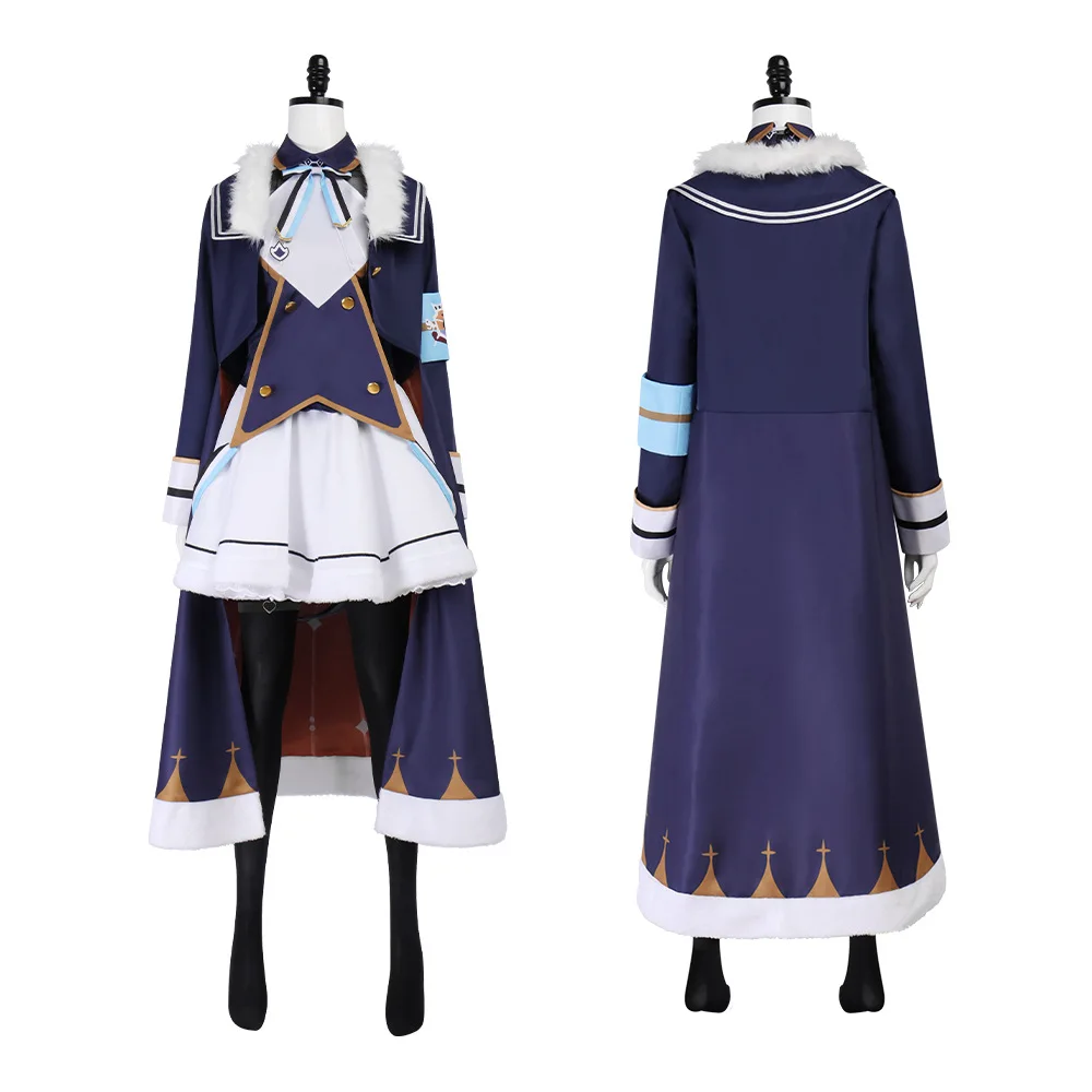 VTuber: Nijisanji Petra Gurin | Sailor Uniform Cosplay Costume 26 Nijisanji Petra Sailor Uniform Cosplay Costume for Women (Unofficial)