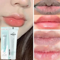 Baume à lèvres rose éclaircissant rapide, exfoliant, estompe la ligne des lèvres, hydratant pour la peau morte, produits de soins coréens, beauté et santé 3