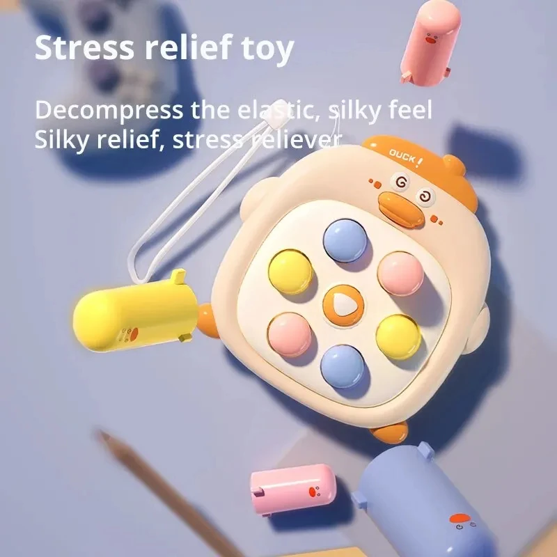 New Palm Duckling Whack-a-mole Relief Toy Baby Press Press Happy Cute Parent-child Interactive Educational Toy