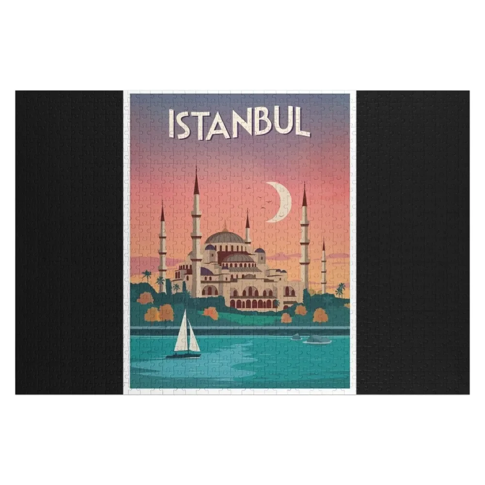 

ISTANBUL - Turkey Jigsaw Puzzle Baby Wooden Woodens For Adults Customized Gifts For Kids Photo Custom Puzzle