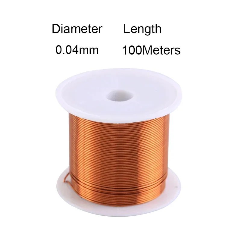 1-3pcs 0.04mm 0.05mm 0.06mm 0.07mm 0.08mm-1.3mm Cable Copper Wire Magnet Wire Enameled Copper Winding Wire Coil Copper Wire