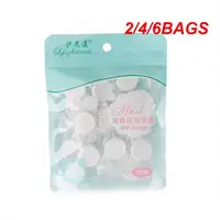 2/4/6BAGS Mini Facial Mask Hydrotherapy Cotton Pad Ultrafinas Cosmetic Cotton Desechable Compressed Mask Nonwovens 1