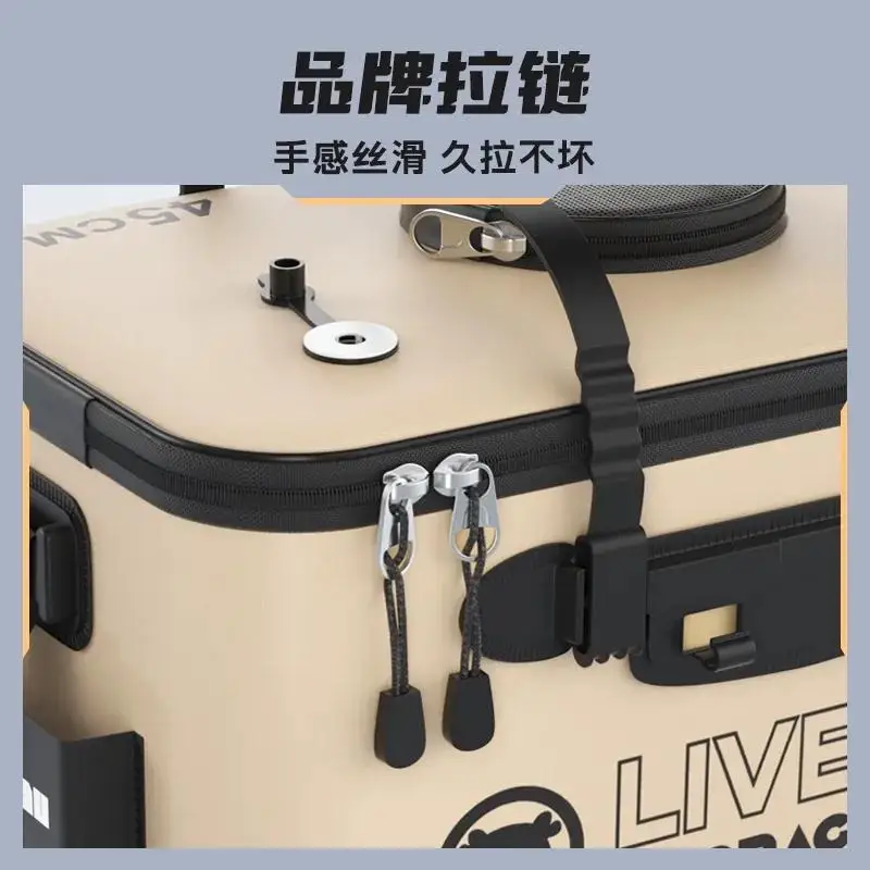 Live Fish Bucket Fishing Bucket Fish Box Guard Eva Folding Box Thickened Gear Supplies