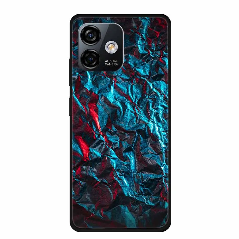 Luxury Black TPU Soft Silicone Phone Case - Fashionable Protective Cover