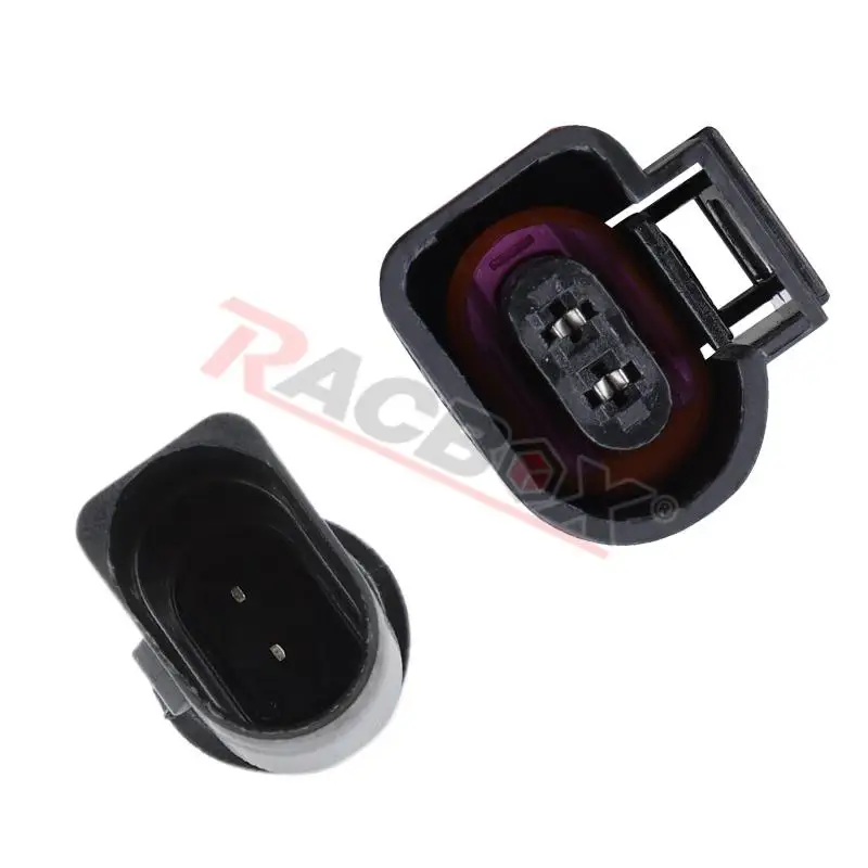 temperature sensor 6RD820535 Car 2pins Outside Ambient Air Temperature Sensor with Pigtail Plug 1J0973702 for VW Beetle Passat B5 Audi A4 Q3 Q5