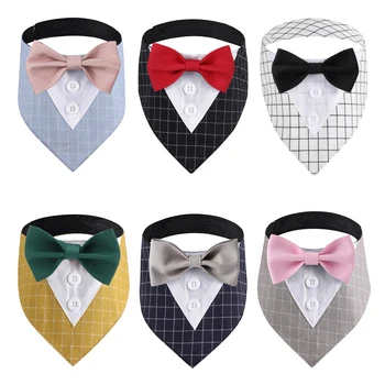 Wedding Tuxedo Dog Bandana 1