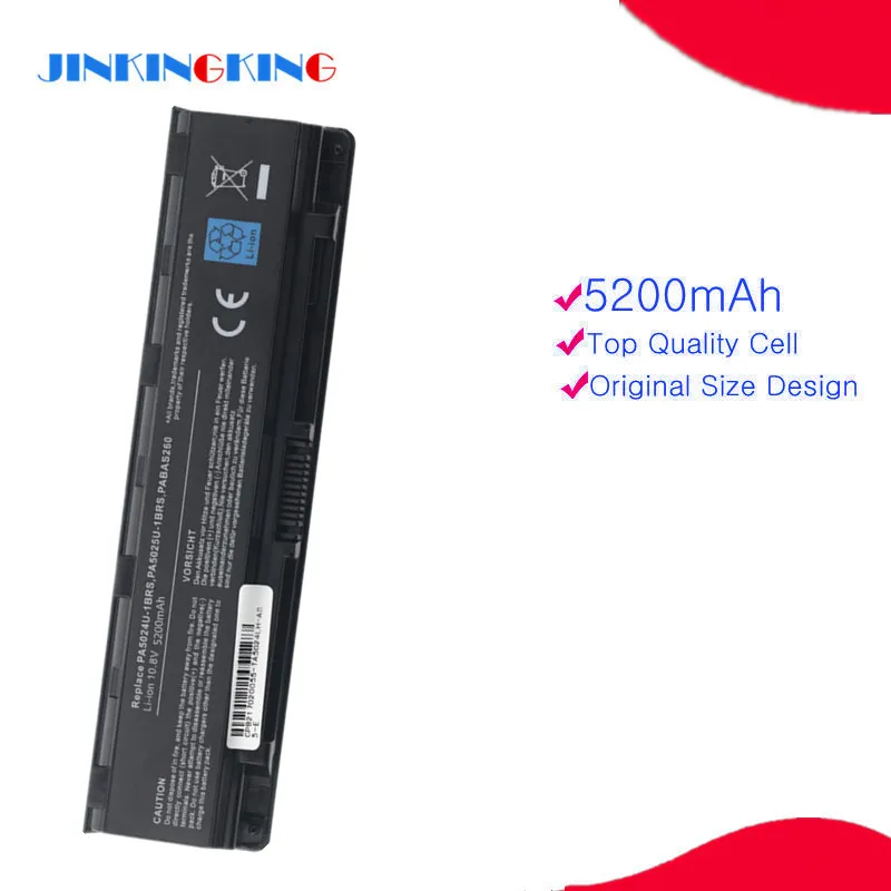 Bateria do Portátil para Toshiba Satellite C50 C50d C55 C55d C55dt Pa5108u1brs Pa5110u-1brs Pabas271 Pabas272 Pabas273