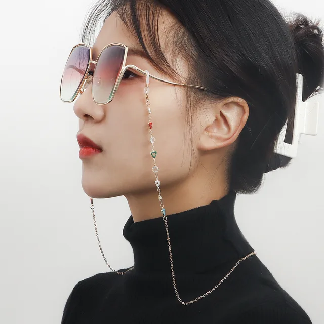 Sunglasses Decorative Eyeglass Chains Croakies Glasses Strap For
