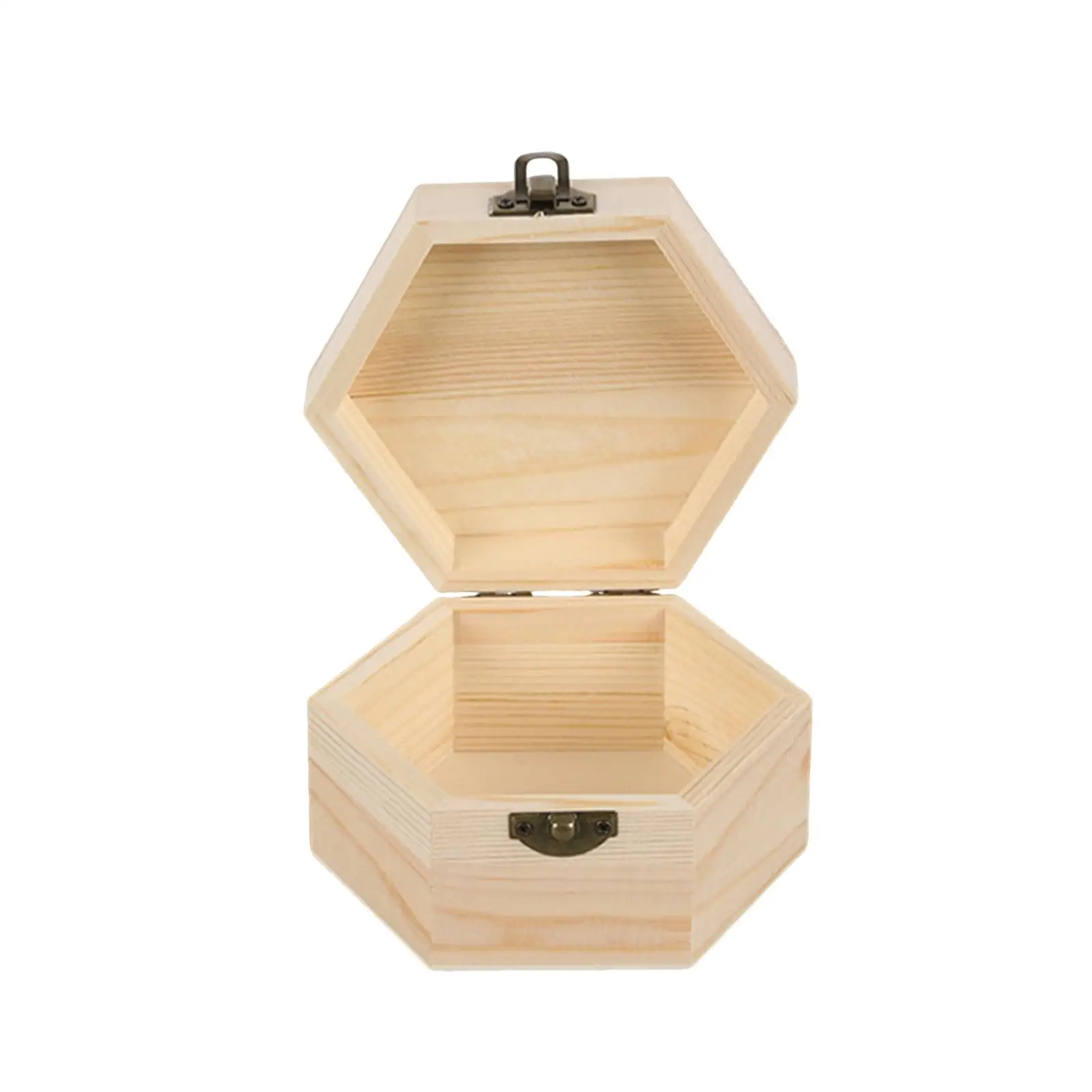 Hexagonal Jewelry Organizer Box Jewelry Display Case for Necklaces