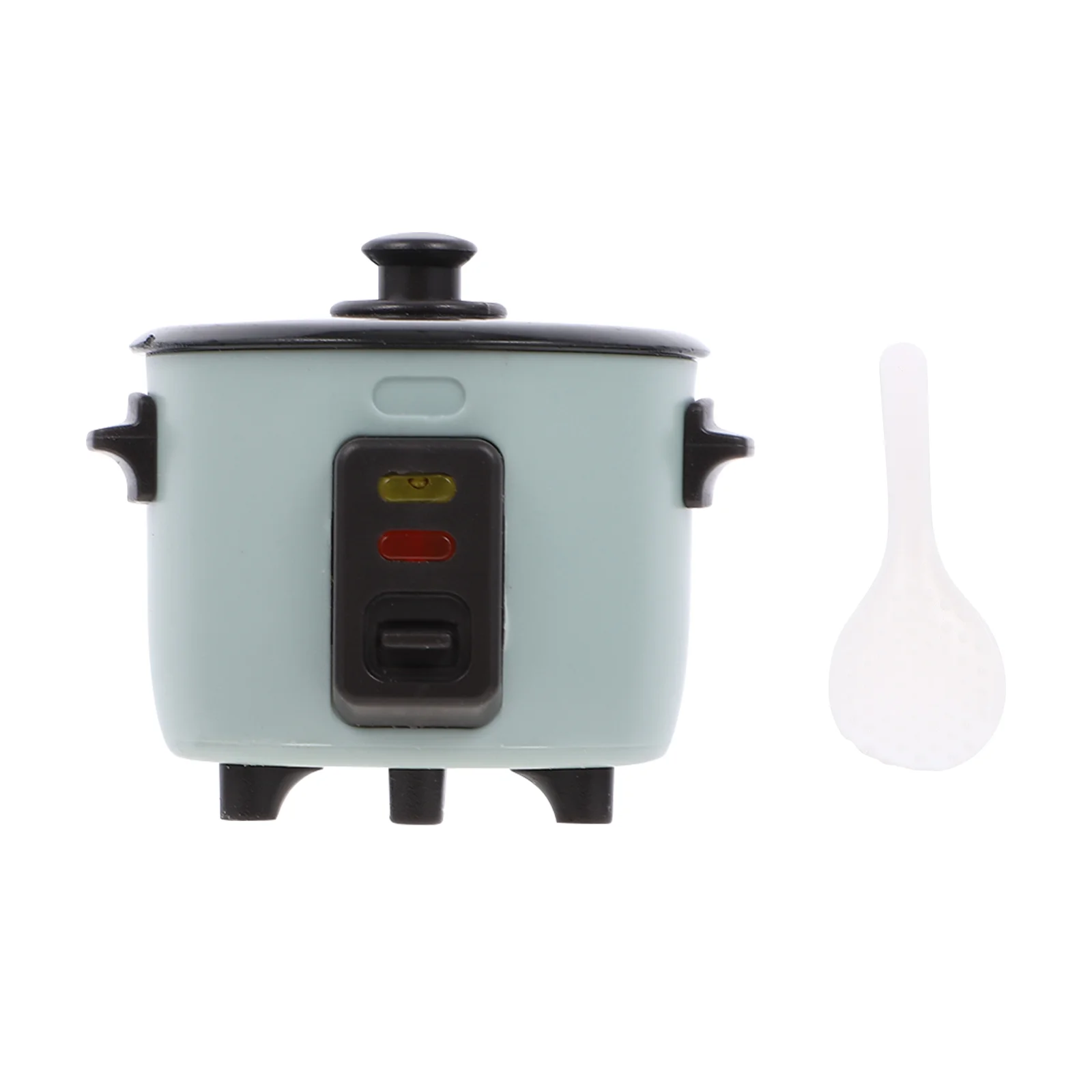 

House Decoration Miniature Kitchen Accessories Dollhouse Rice Cooker Breakfast