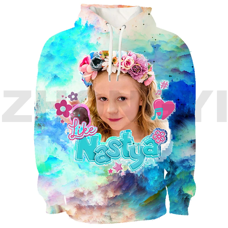 

Толстовка Kawaii Merch в русском стиле Nastya, повседневная спортивная уличная одежда, женские весенне-осенние пуловеры с принтом Nastya, спортивный костюм