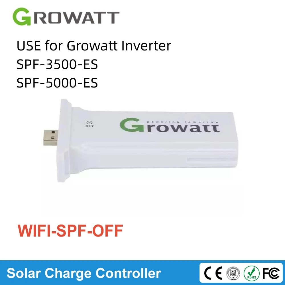 Growatt Shine Wifi-F Modulo Di Monitoraggio Remoto Per Off Grid Ibrido Inverter Solare Max Gamma Di Comunicazione 100M Da Usb Di Tipo A
