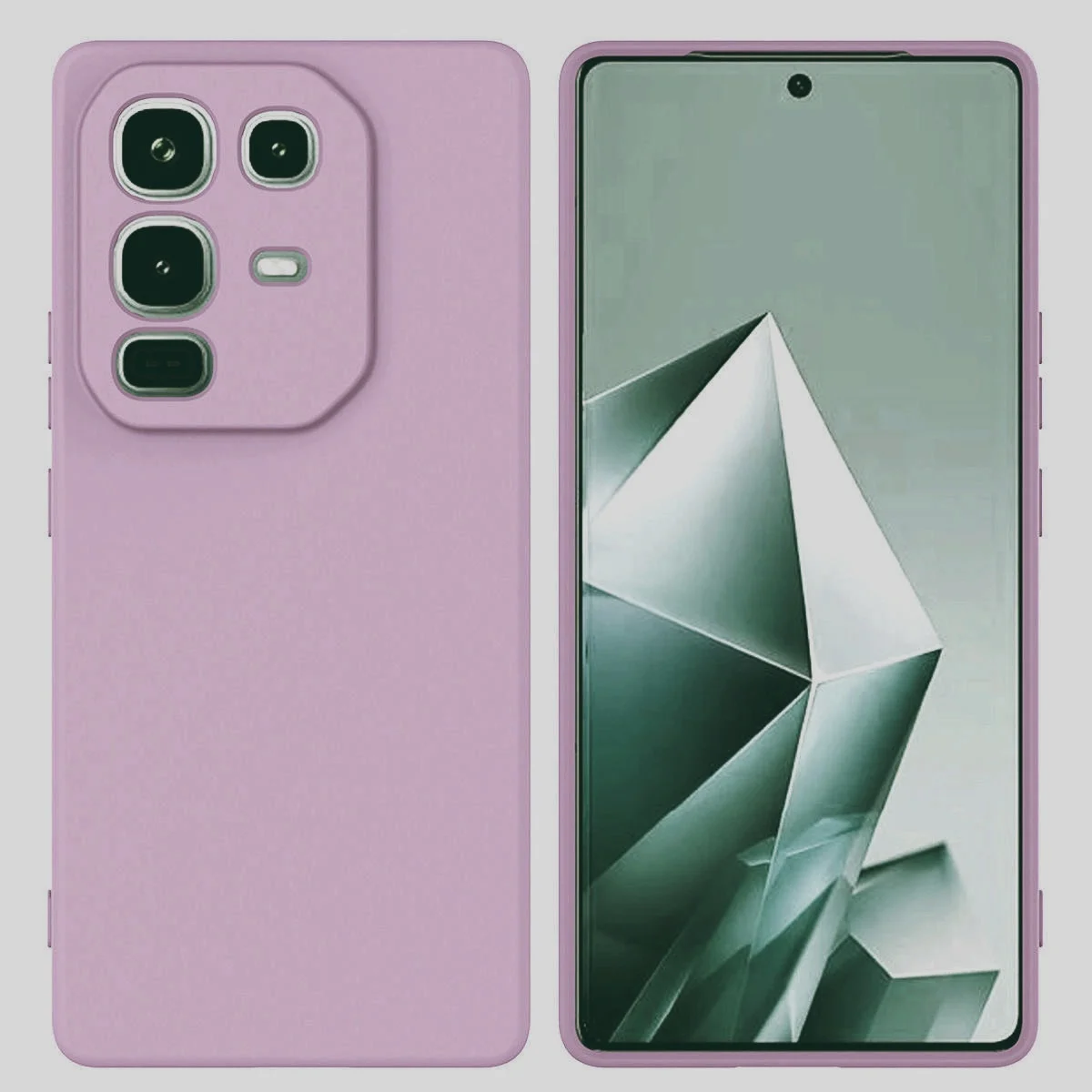 Noble Fashion Solid Colour Shockproof Protective Liquid Silicone Phone Case