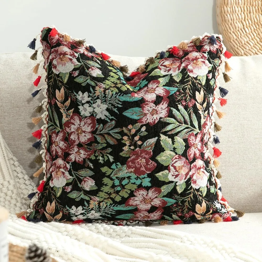 8 Fundas De Almohada Decorativas De 18 X 18 Pulgadas, Fundas De Almohada De Colores De Mezcla De Arcoíris, Fundas De Cojín Cuadradas Coloridas Con Cremallera Oculta Para Sofá, Dormitorio, Patio