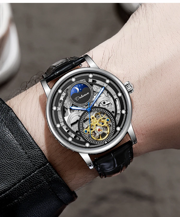 Vīriešu es ūdensizturīgs automātiskais mehāniskais plaukstas vīriešu tops luksusa Tourbillon sporta pulkstenis vīriešu s_voghion.com