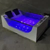 Double Luxury Bathtub, Family Acrylic Sea View Glass Massage Bathtub, Constant Temperature Heating 1.8 Meters 3
